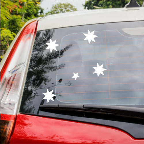 Car Window Sticker - Southern Cross 38x29cm - Love and Labels