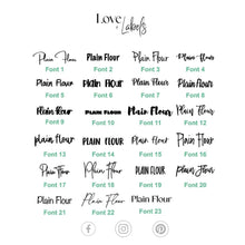 Load image into Gallery viewer, pretty elegant fonts for bridesmaids proposal boxes
