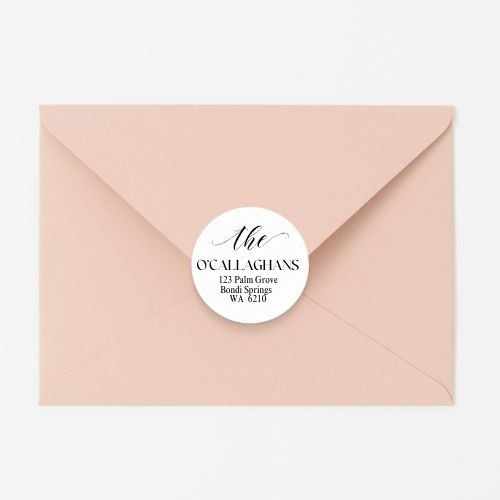 Personalised Return Address Stickers - Love and Labels