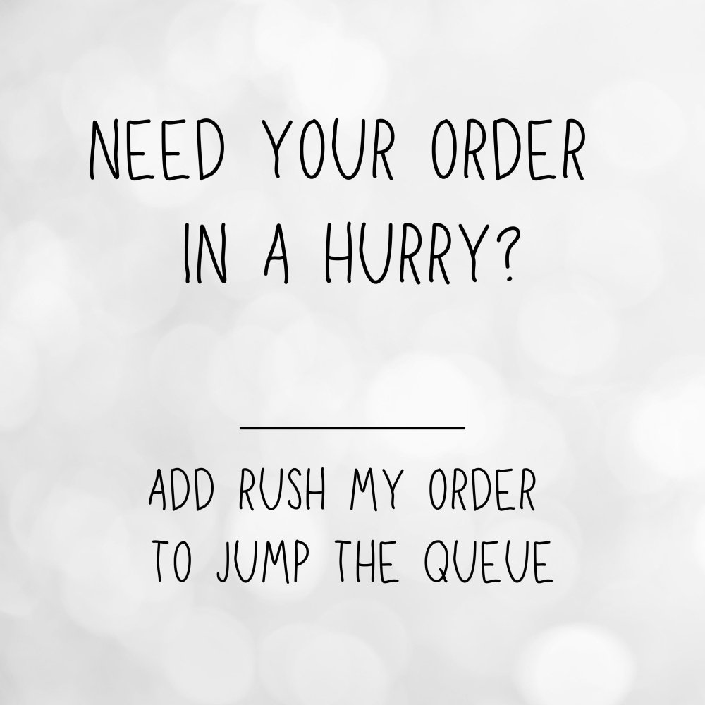 Rush My Order - Love and Labels