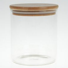 Load image into Gallery viewer, food storage containers, pantry organisation labels, glass jars bamboo lid - love and labels
